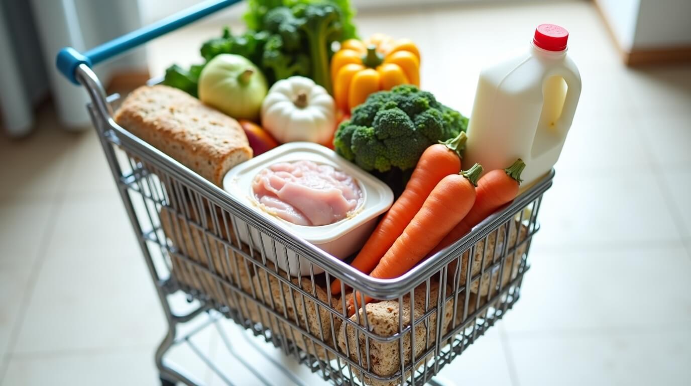 Meal Planning Groceries Under $100 Affordable groceries for a weekly meal plan under $100.